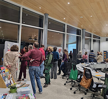 Arbeitsgruppen im Austausch